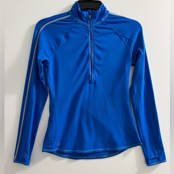 Athleta Fitted Long Sleeve Running Quarter Zip - Picture 1 of 11